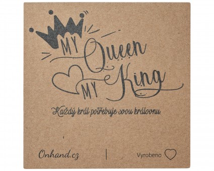 Dárková karta king queen