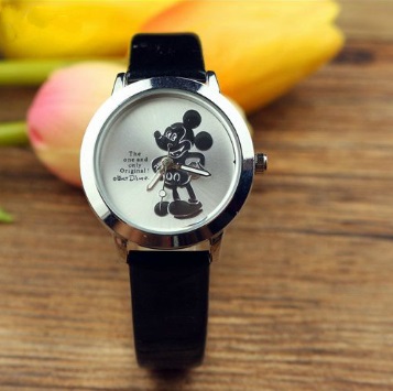 Dámské hodinky Mickey Mouse - černé
