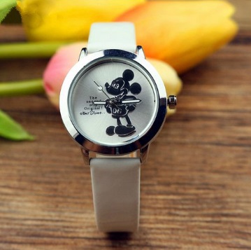Dámské hodinky Mickey Mouse - bílé