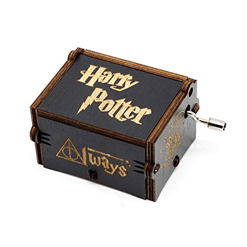 Hrací skříňka Harry Potter černá